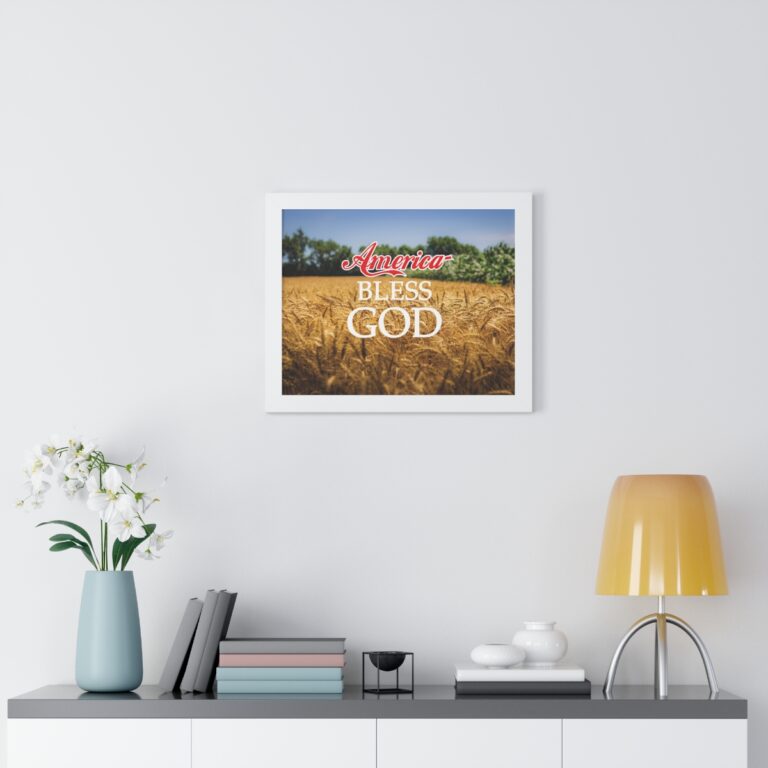 Waves of Grain Poster – America – Bless God